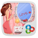 Lipstick GO Launcher Theme