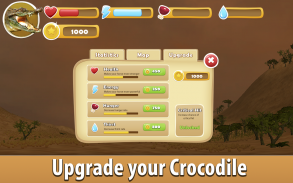 Africano Crocodilo Simulador screenshot 3