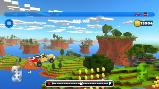 Blocky Rider: Roads Racing screenshot 9