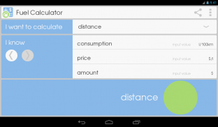 Fuel Calculator screenshot 0