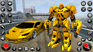 Dino Robot Car Transform Game screenshot 3