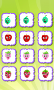 Matching Game-Smiley Fruits screenshot 7