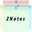 Notes mémo Remarques ZNotes Icon