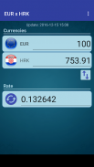 Euro x Croatian Kuna screenshot 2