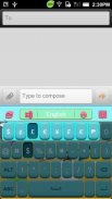 GO Keyboard Sunshine theme screenshot 6