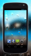 4K Rain Drops on Screen Live Wallpaper screenshot 0