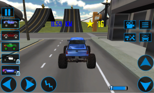 trak simulator memandu 3D screenshot 3