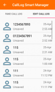 Call Log Editor - Backup your call histories screenshot 0