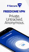 FREEDOME VPN Unlimited anonymous Wifi Security screenshot 2