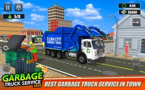 Garbage Truck Driver 3D Games screenshot 2