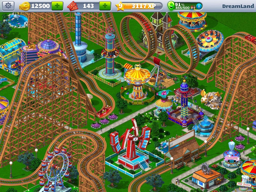 RollerCoaster Tycoon Classic (iOS/Android) chega aos usuários