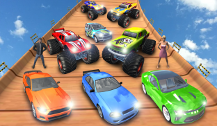 Stock Car Stunt Racing: Mega Ramp Car Stunt Games screenshot 2
