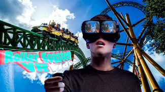 Crazy roller coaster for VR screenshot 0