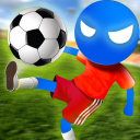 Stickman-Fußball-Fußballspiel