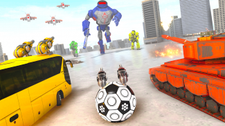 Football Robot Car Game 3D screenshot 0