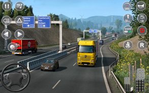 Euro Truck Driving Games 3D screenshot 0