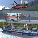 City Rescue Ambulance Helicopter & Boat Simulator