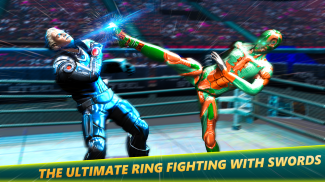 Robot Ring Fighting-Superhero Robot VS Robot Baja screenshot 4