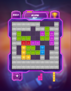 Tetris game Block Puzzle Glow Breaker screenshot 1