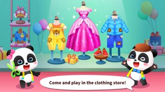 Gioco Abiti alla moda di Baby Panda screenshot 1