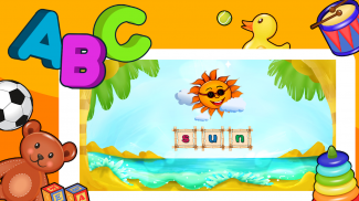 वर्णमाला ABC - बच्चों की गेम screenshot 1