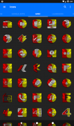 Red and Yellow Icon Pack Free screenshot 10