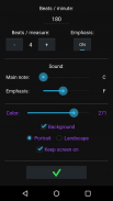 Metronome screenshot 2