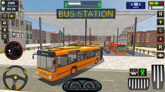 Coach Bus Train Driving Games screenshot 4