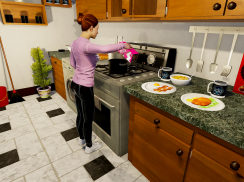 الأم الافتراضية - لعبة محاكاة screenshot 0