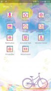 Love nature Next SMS  Skin screenshot 3