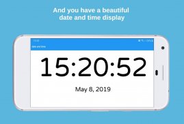 Date and time screenshot 1