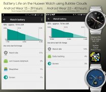Bubble Cloud Tile Launcher Watch face (WearOS) screenshot 19