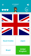 Bendera dan Ibukota Kuis Dunia screenshot 5