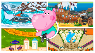 Hippo Seahouse: Hidden Objects screenshot 2