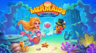 Merge Mermaids-magic puzzles screenshot 1