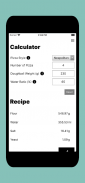Pizza Dough Calculator screenshot 3