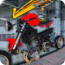 Bike builder shop 3D: Motorcycle Mechanic Factory