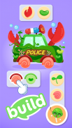 CandyBots Cars & Trucks🚓Vehicles Kids Puzzle Game screenshot 3