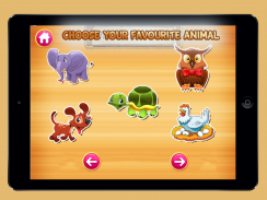 Kids Animal Jigsaw screenshot 1