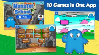 Monster Schule Grade 3 Spiele screenshot 0