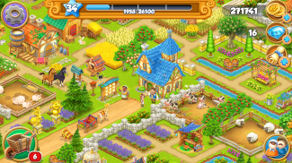 หมู่บ้านฟาร์ม-Village and Farm screenshot 2