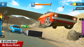 कार रेसिंग वेडेपणा कार खेळ screenshot 2