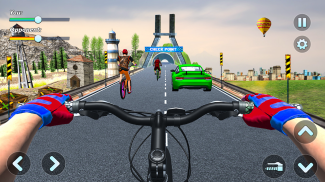BMX Cycle Race - Bicycle Stunt screenshot 0