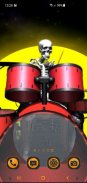 Skeleton Drummer Live Wallpaper screenshot 1