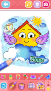 Glitter House coloring and drawing for Kids screenshot 13