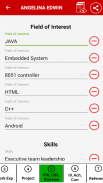 Resume Builder App Free CV Maker & PDF Templates screenshot 22