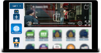 KgTv Player - IPTV Player screenshot 1