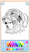 Animal coloring mandala pages screenshot 2