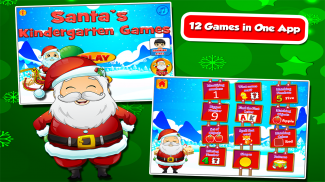 Santa Fun Kindergarten Games screenshot 0
