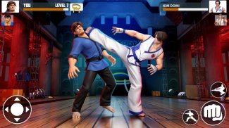 Tag Team Karate chiến đấu hổ thế giới Kung Fu King screenshot 17